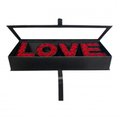 Aşk Kutusu Kırmızı Güller