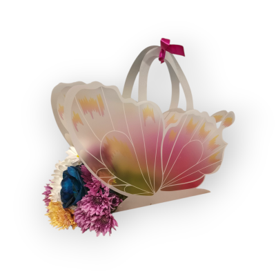 Kekebek Buketi Mevsim Çiçekleri